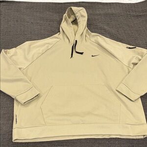 Nike Men's Beige Hoodie